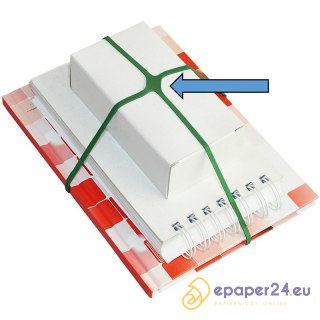 Gumki krzyżowe Office Products 1kg śr.10cm zielone