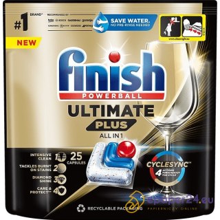 Kapsułki do zmywarki Finish Ultimate Plus All-in-1 Fresh (25)