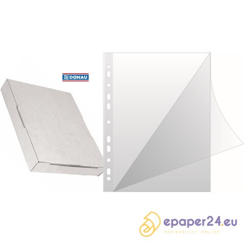 Koszulki Donau A4/150µm Typ L krystaliczne (50) Koszulki Donau A4/150µm Typ L krystaliczne (50)