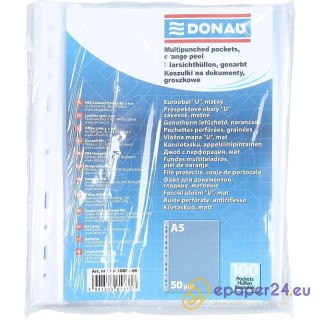 Koszulki Donau A5/50µm groszkowe (100)