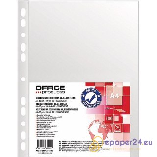 Koszulki Office Products A4/60µm krystaliczne (100)