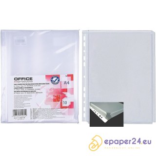Koszulki na katalogi Office Products A4/180µm krystaliczne (10)