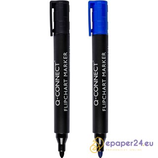 Marker do flipchartów Q-Connect czarny