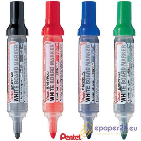 Marker do tablic Pentel Easyflo MW50M zielony Marker do tablic Pentel Easyflo MW50M zielony
