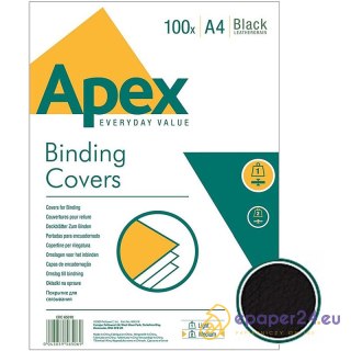 Okładki do bindowania Apex A4 skóropodobne białe (100)