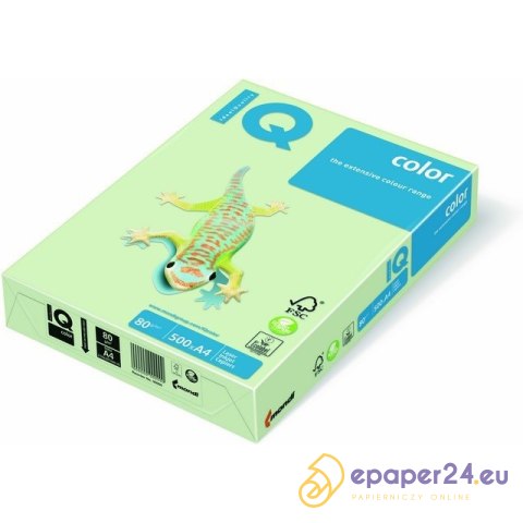 PAPIER MAESTRO COLOR A4/80g PASTEL PISTACJOWY (500) PAPIER MAESTRO COLOR A4/80g PASTEL PISTACJOWY (500)