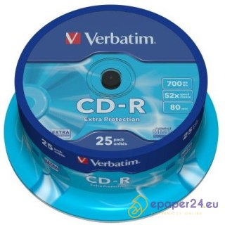 PŁYTY VERBATIM CD-R cake25