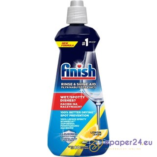 Płyn do nabłyszczający zmywarki Finish 400ml Lemon