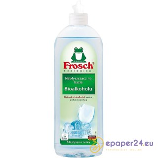 Płyn do nabłyszczający zmywarki Frosch 750ml Bioalkohol