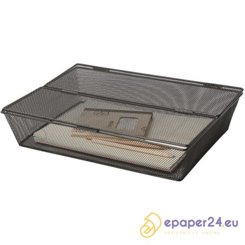 Pojemnik na dokumenty Q-Connect A4 metalowy czarny