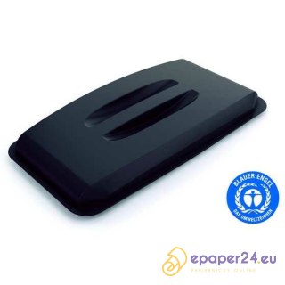 Pokrywa do kosza na śmieci Durable Eco 60L czarna