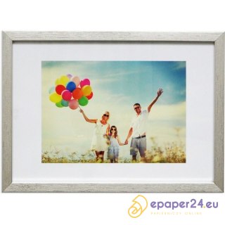 Ramka na zdjęcia Q-Connect 210x297mm srebrna