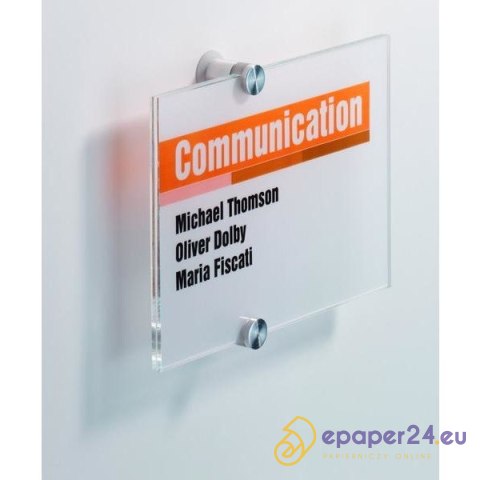 TABLICZKA DURABLE CRYSTAL SIGN 148*105mm TABLICZKA DURABLE CRYSTAL SIGN 148*105mm