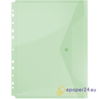 Teczka kopertowa wpinana Donau A4 zielona