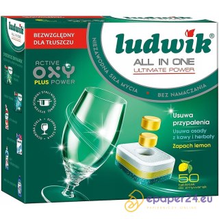 Tabletki do zmywarki Ludwik All-in-1 Ultimate Power Lemon (50)