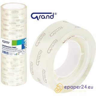 Taśma biurowa Grand 18mm/20m transparentna (8)