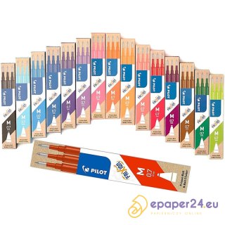 Wkłady wymazywalne Pilot Frixion M 0.7mm koralowe (3)