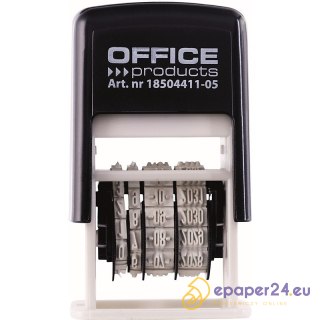 Datownik Office Products DD-MM-RRRR