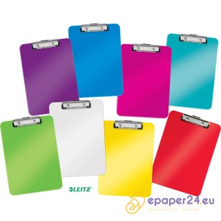 Deska z klipem Leitz Wow A4 żółta