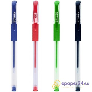 Długopis żelowy Office Products 0.5mm czarny