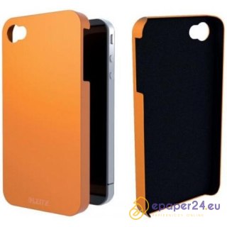 ETUI LEITZ WOW DO iPHONE 4/4S POMARAŃCZOWE METALICZNE