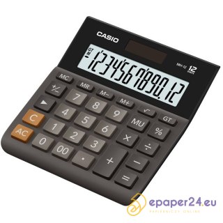 Kalkulator Casio MH-12 czarny