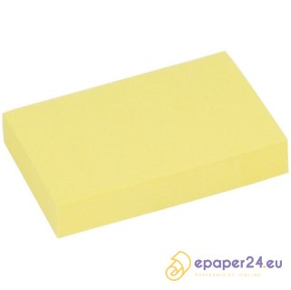 Karteczki Eagle 50x75mm żółte (100)
