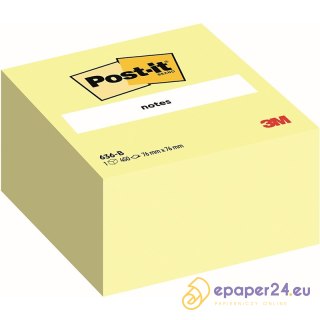 Karteczki Post-it 76x76mm (636-B) żółte (450)
