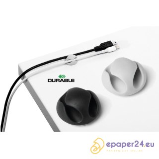 Klipsy do kabli Durable Cavoline Clip 2 grafitowe (6)