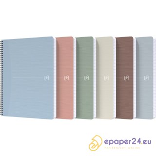 Kołozeszyt Oxford My Rec'Up A4/90k kratka mix kolorów