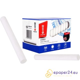 Kreda tablicowa MemoBe biała (100)
