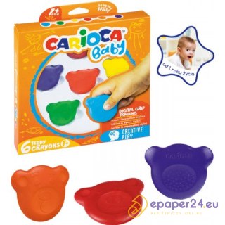 Kredki Carioca Baby 6 kolorów