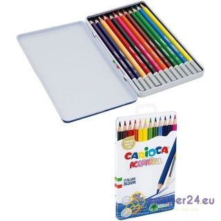 Kredki ołówkowe Carioca Acquarell 12 kolorów