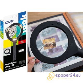 Lupa szklana Grand 85mm z podświetleniem