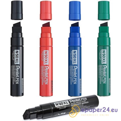 Marker permanentny Pentel Pen N50XL czarny Marker permanentny Pentel Pen N50XL czarny