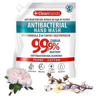Mydło w płynie CleanHands 1L antybakteryjne