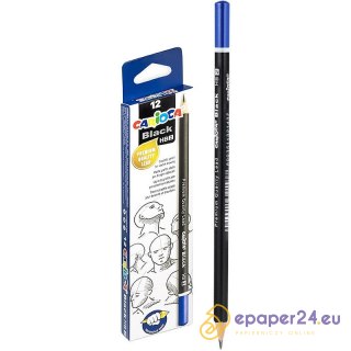 Ołówki techniczne Carioca HB czarne (12)