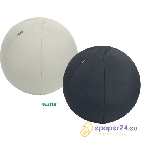Piłka do siedzenia Leitz Ergo 65cm ciemnoszara Piłka do siedzenia Leitz Ergo 65cm ciemnoszara