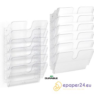 Pojemnik na dokumenty Durable FelxiPlus A4 przezroczysty (6)