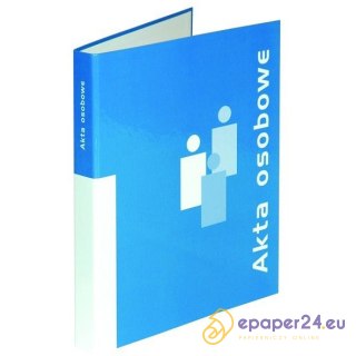 Segregator do akt osobowych Donau A4/20mm 2R niebieski