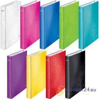 Segregator ringowy Leitz Wow A4/25mm 2R czarny