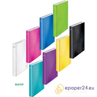 Segregator ringowy Leitz Wow A4/25mm 4R czarny