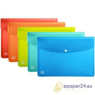 Teczka kopertowa Oxford Urban A4 mix kolorów