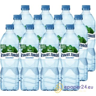 Woda Żywiec Zdrój 0.5L niegazowana (12)