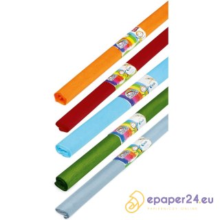 Bibuła marszczona Fiorello 50x200cm oliwkowa