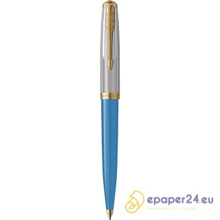 Długopis Parker 51 Premium Turquoise GT