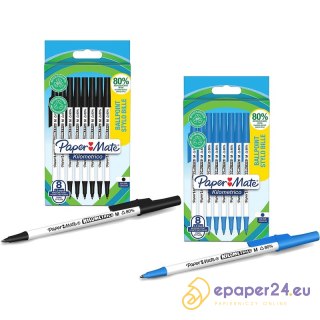 Długopisy Paper Mate Kilometrico M 1.0mm niebieski (8)
