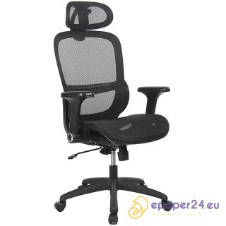 Fotel biurowy Office Products Dokos czarny