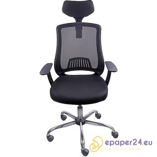 Fotel biurowy Office Products Itaka czarny