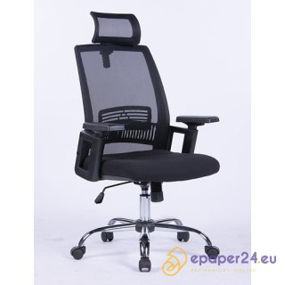 Fotel biurowy Office Products Mykonos czarny